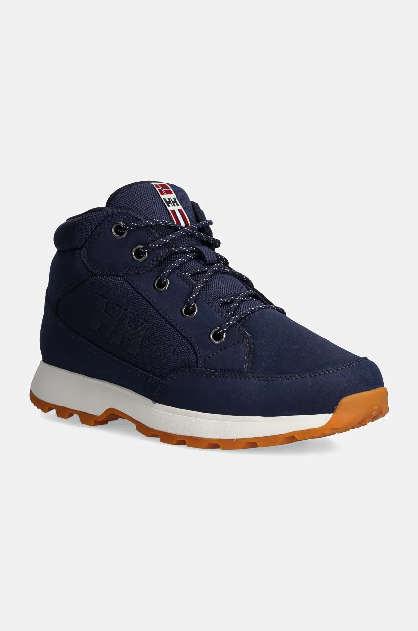 Topánky Helly Hansen Torshov 2 pánske, tmavomodrá farba, jemne zateplené, 12040