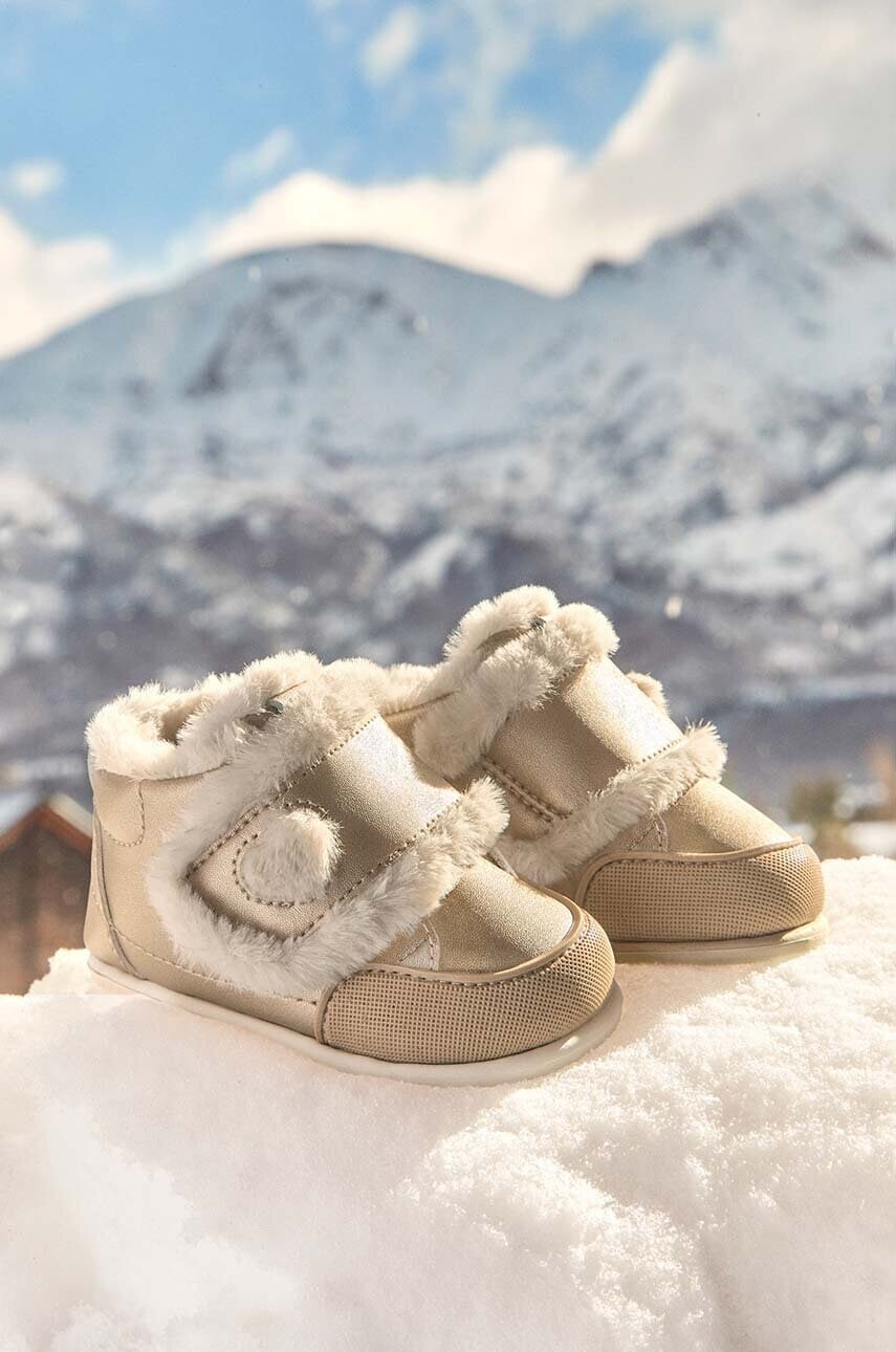 Detské zimné topánky Mayoral béžová farba, 42468