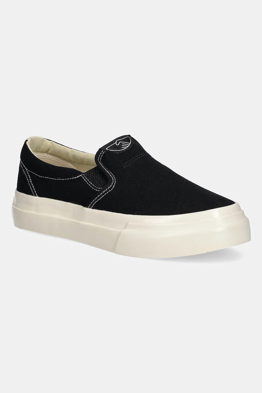 Tenisky S.W.C Lister Canvas dámske, čierna farba, YB03012