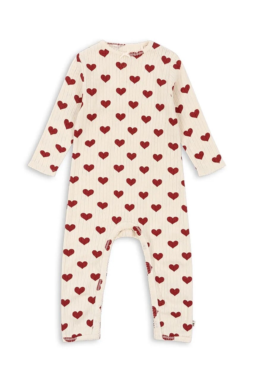 Bavlnené dupačky pre bábätká Konges Sløjd MINNIE ONESIE GOTS KS101611