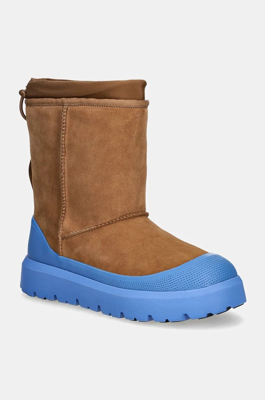 Snehule UGG Classic Short Weather Hybrid hnedá farba, 1143992-CBG