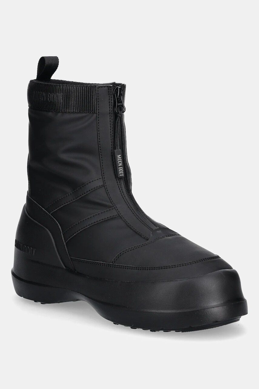 Snehule Moon Boot MB LUNA ZIP BOOT čierna farba, 80D2480010 N001