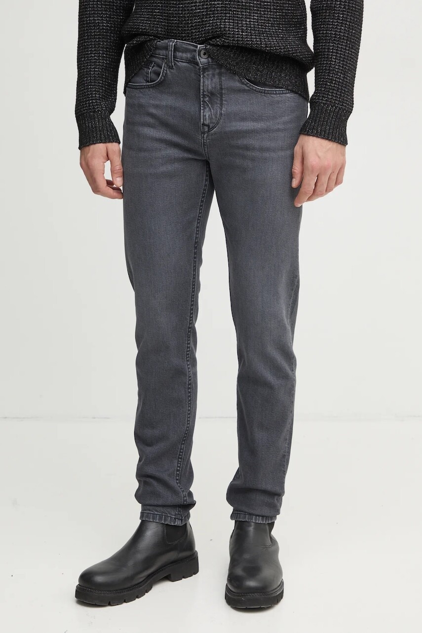 Rifle Pepe Jeans SLIM JEANS HATCH pánske, šedá farba, PM207388UM5
