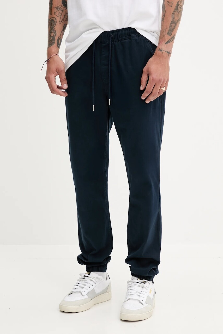 Nohavice Tommy Jeans čierna farba, DM0DM20283