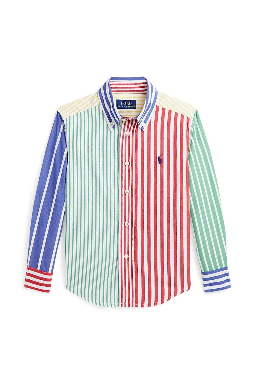 Detská bavlnená košeľa Polo Ralph Lauren viac farieb, 322958467001