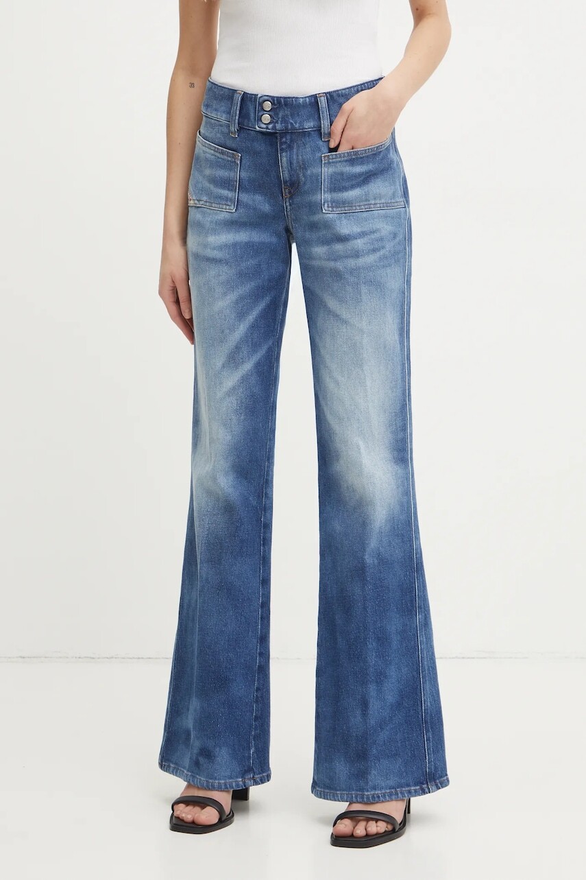 Rifle Diesel D-HUSH L.32 TROUSERS dámske, vysoký pás, A13820.09L19