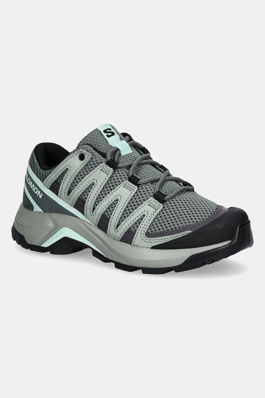 Topánky Salomon X-adventure Recon dámske, zelená farba, L47813600