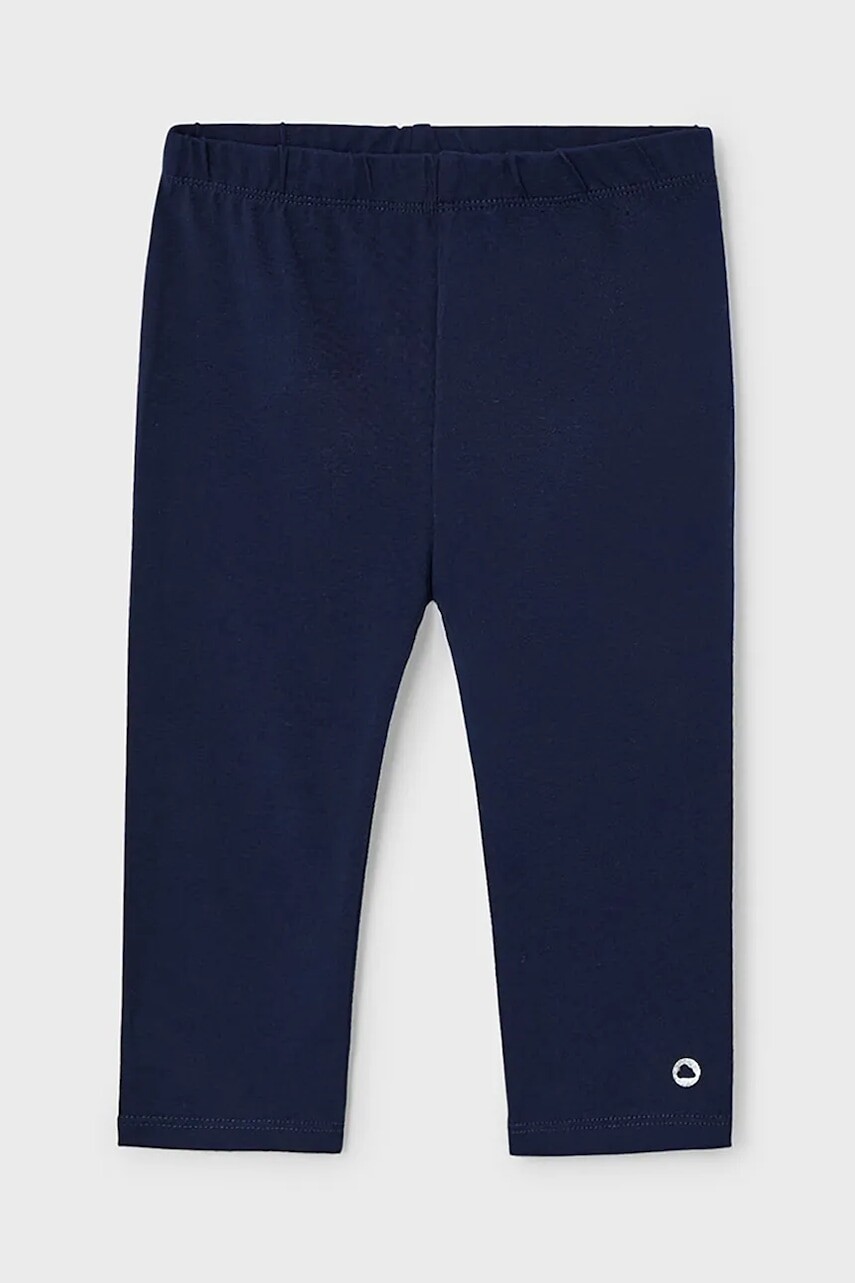 Detské 3/4 legíny Mayoral tmavomodrá farba, jednofarebné, 723