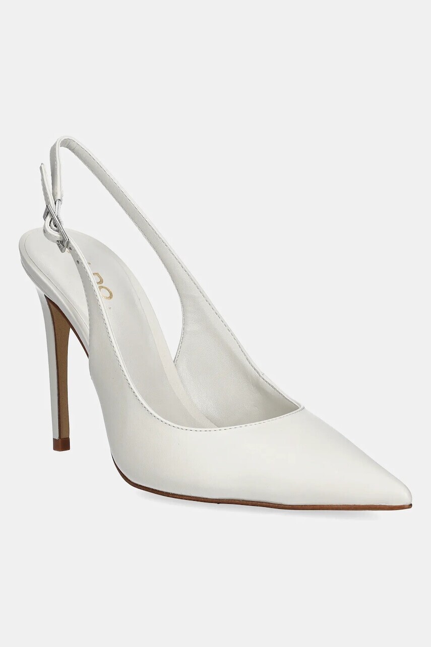 Kožené lodičky Aldo STESSYSLING béžová farba, 13918831