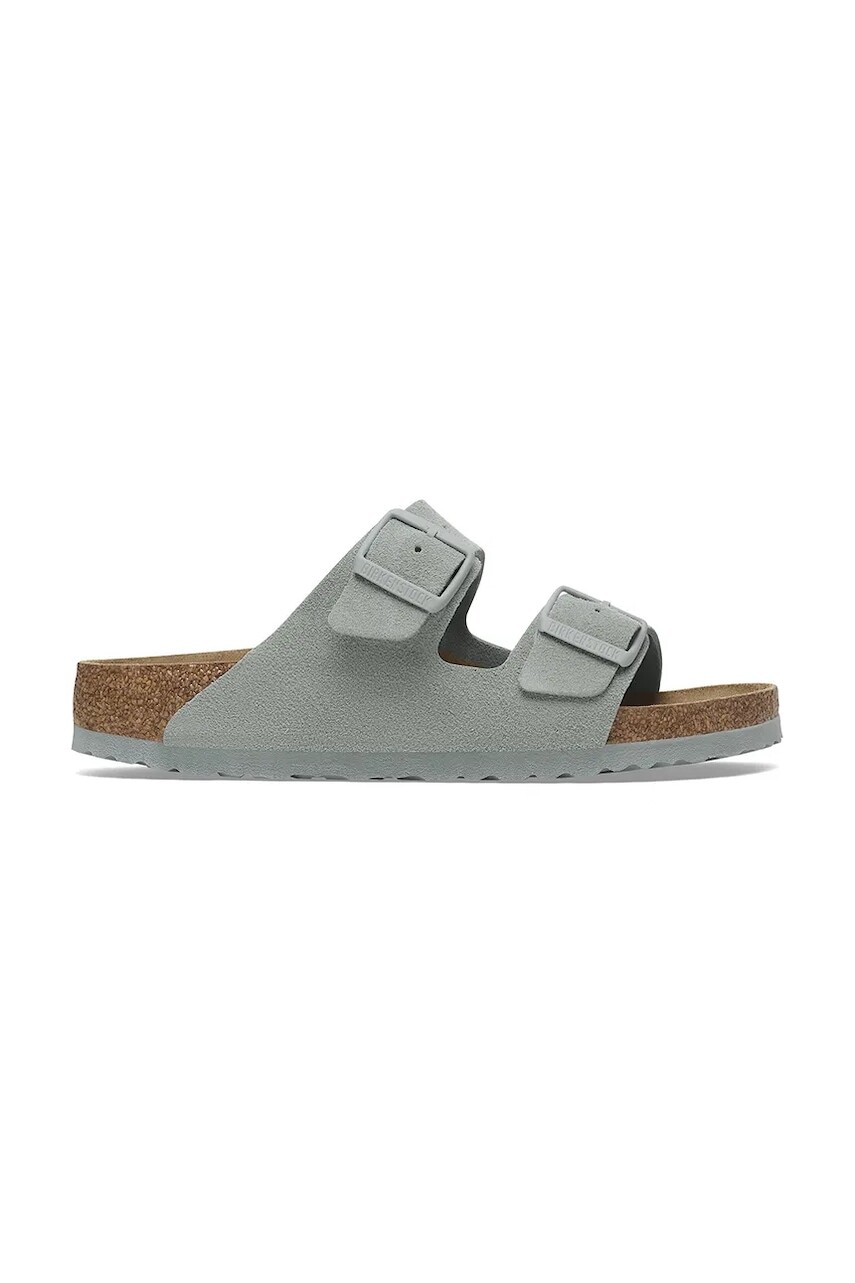 Semišové šľapky Birkenstock Arizona pánske, 1029146