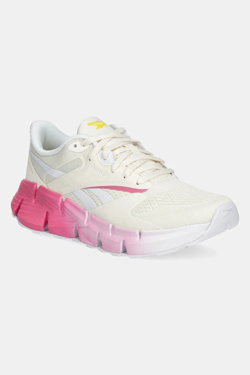 Bežecké topánky Reebok Zig Dynamica 5 béžová farba, 100210045
