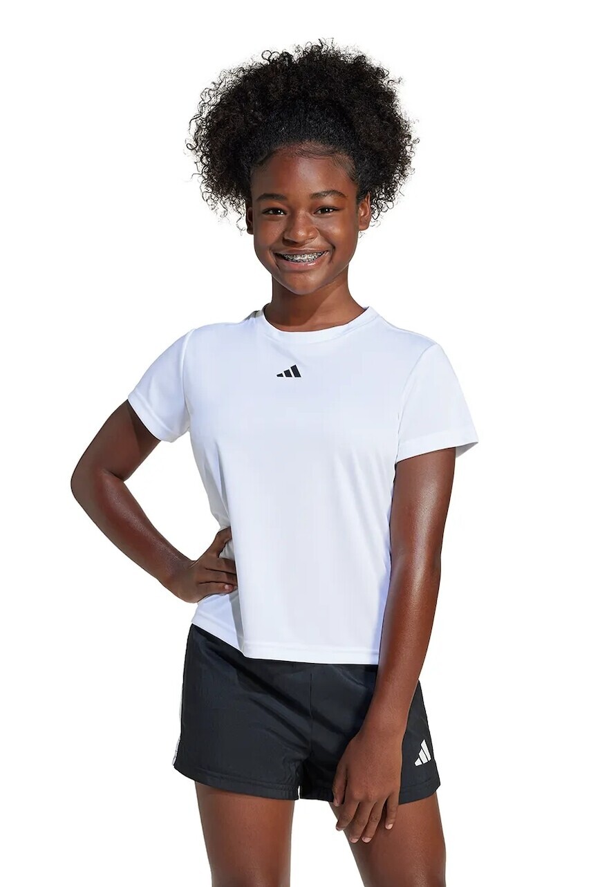 Detské tričko adidas biela farba, JJ1066