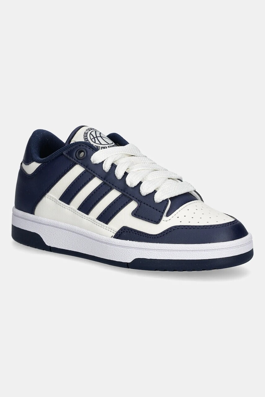 Detské tenisky adidas Originals RAPID COURT LOW tmavomodrá farba, JR0167