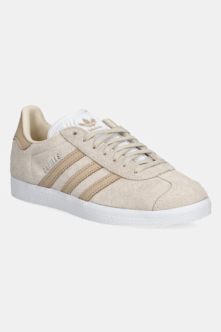 Semišové tenisky adidas Originals Gazelle béžová farba, JH7215