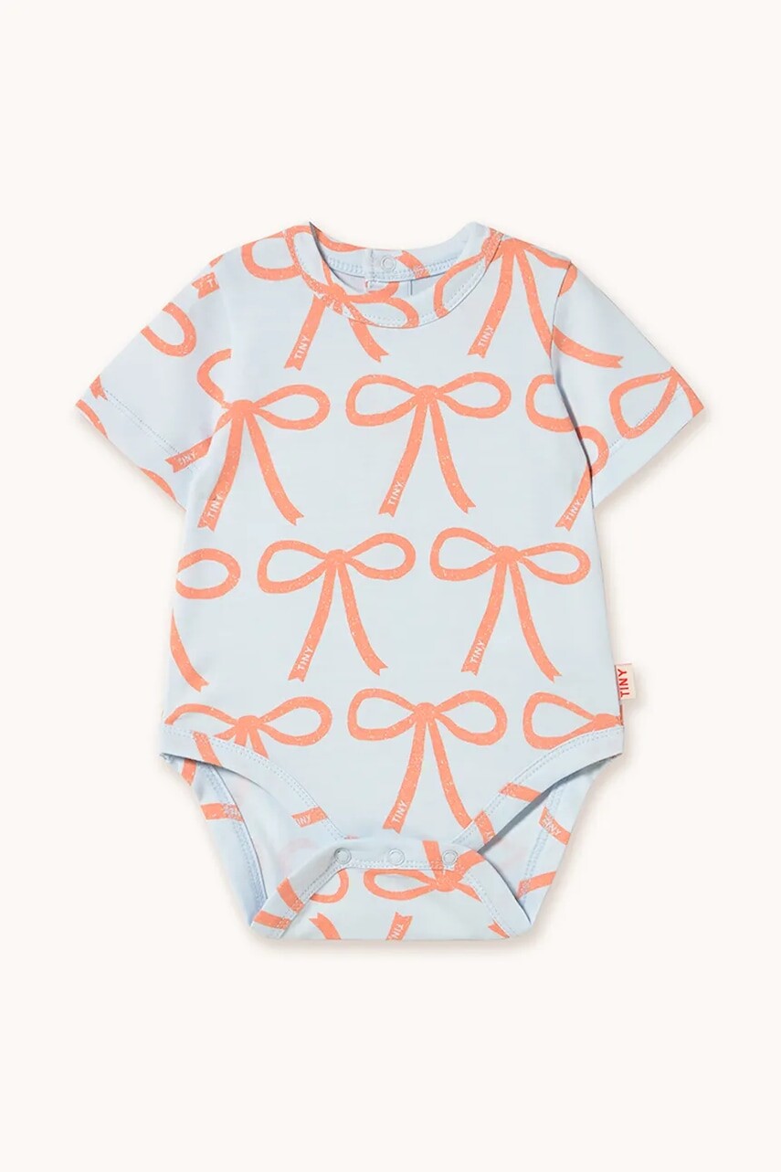 Bavlnené body pre bábätká Tinycottons BOWS BODY SS25-028