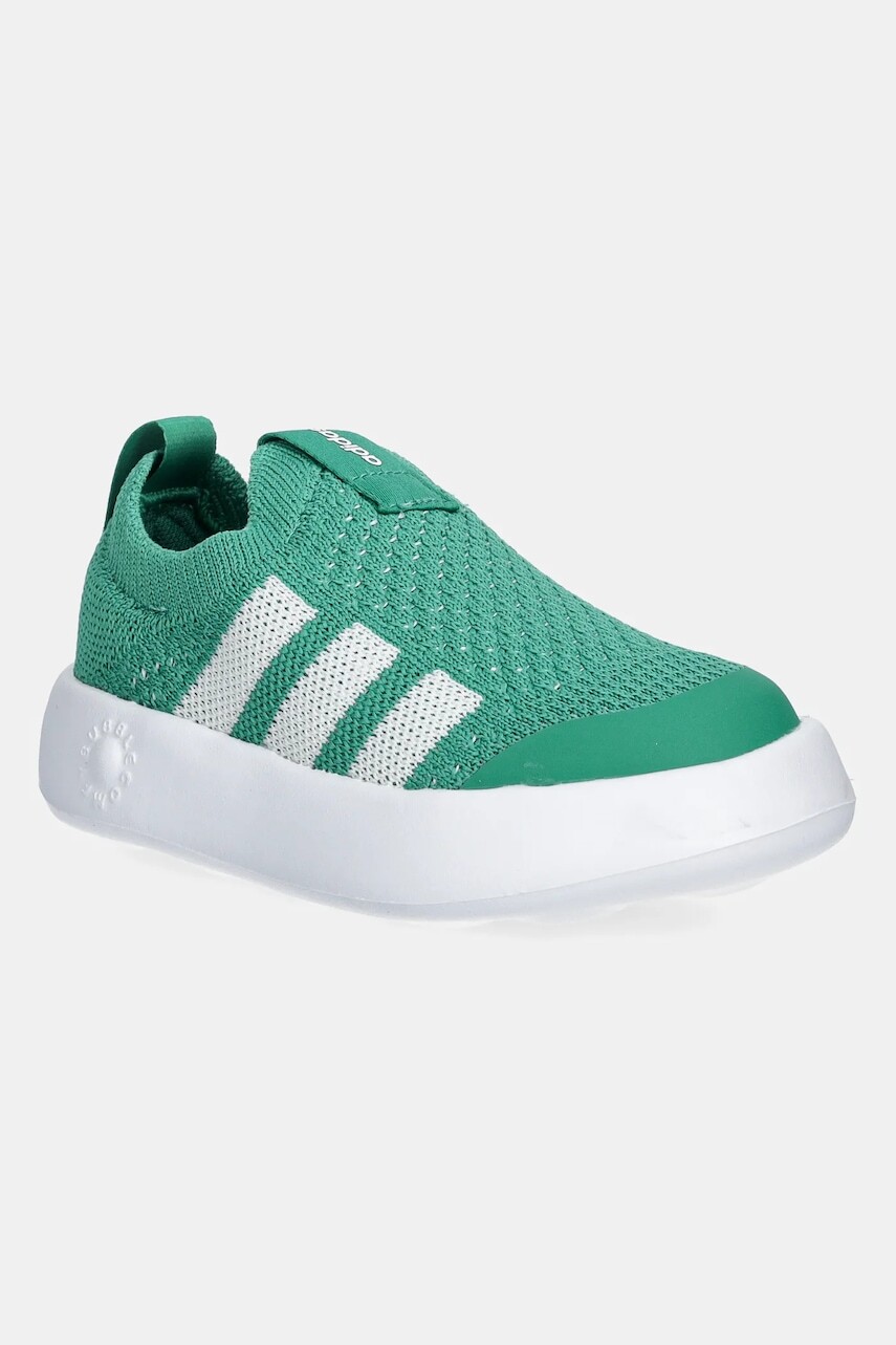 Detské tenisky adidas BUBBLECOMFY zelená farba, JI1608
