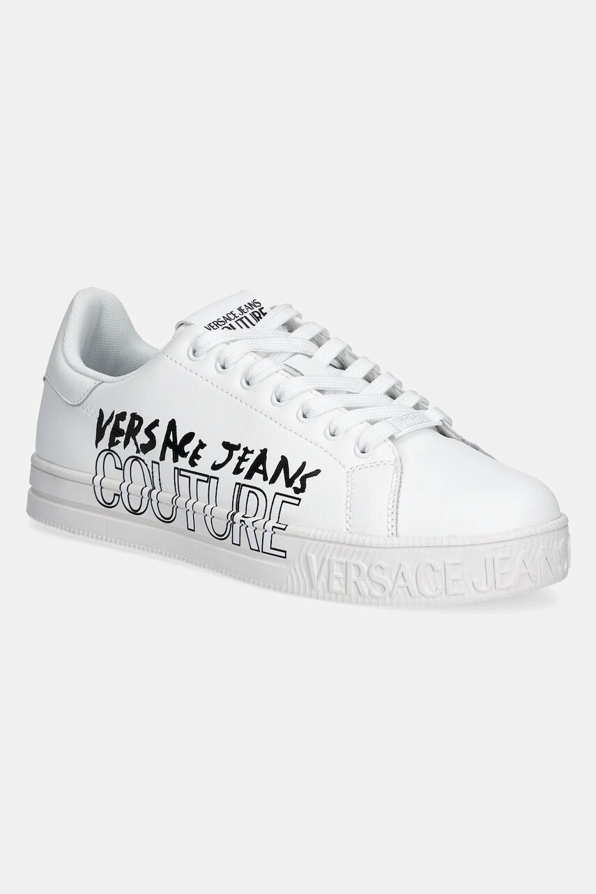 Tenisky Versace Jeans Couture biela farba, 78YA3SKC ZPB03 003