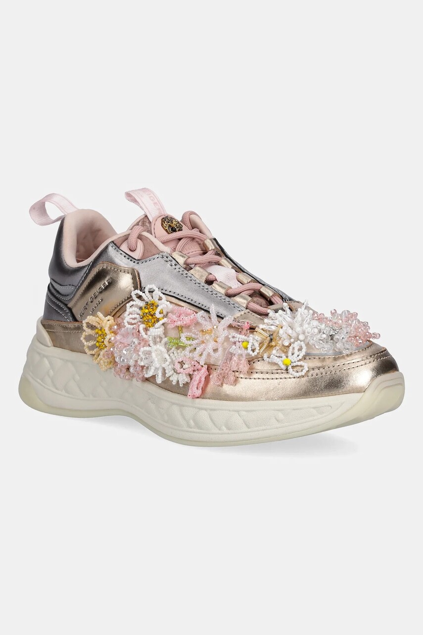Tenisky Kurt Geiger London Kensington Sneaker zlatá farba, 9820066169