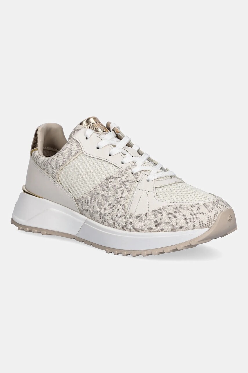 Tenisky MICHAEL Michael Kors Jaime dámske, béžová farba, 43S5JMFS1B.170