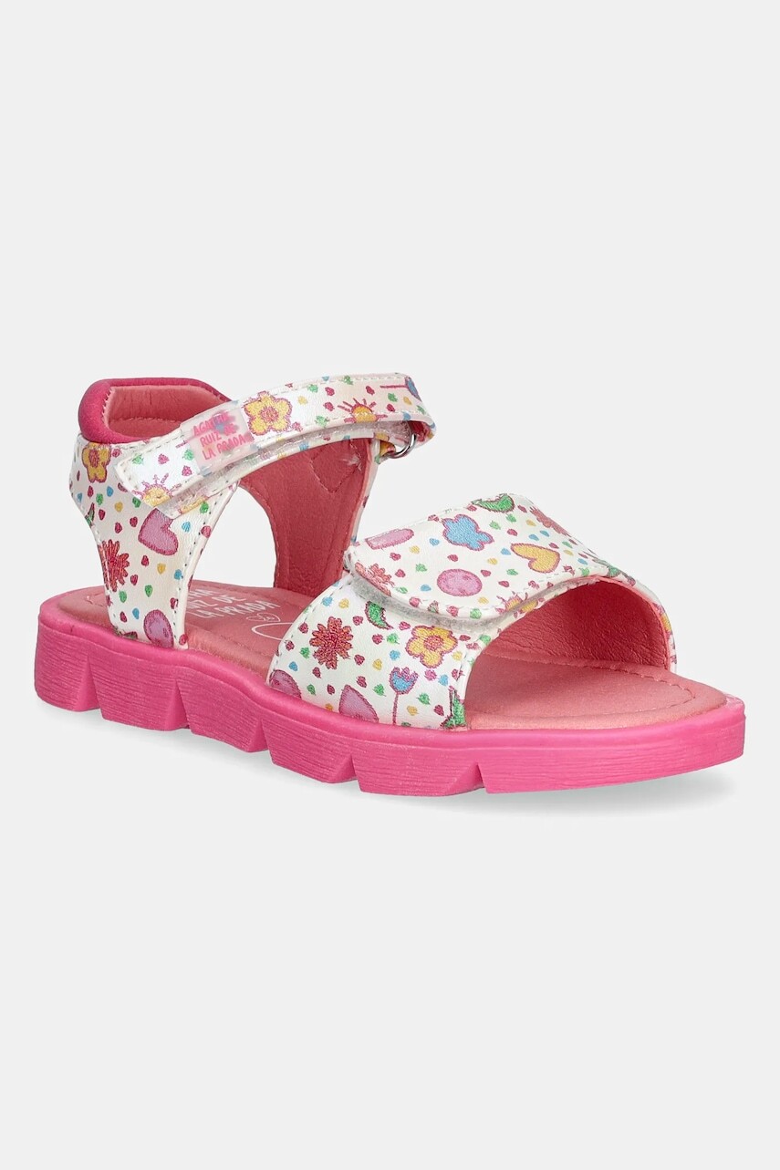 Detské sandále Agatha Ruiz de la Prada biela farba, 252927