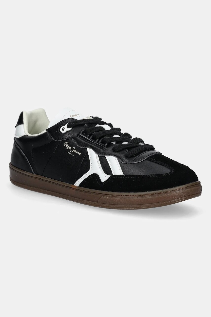 Tenisky Pepe Jeans BALL CLASS M čierna farba, PMS00042