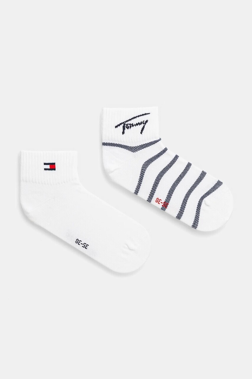 Ponožky Tommy Jeans 2-pak tmavomodrá farba, 701232730