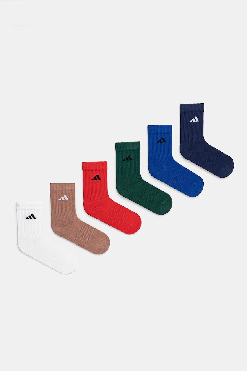 Ponožky adidas 6-pak viac farieb, JP1717