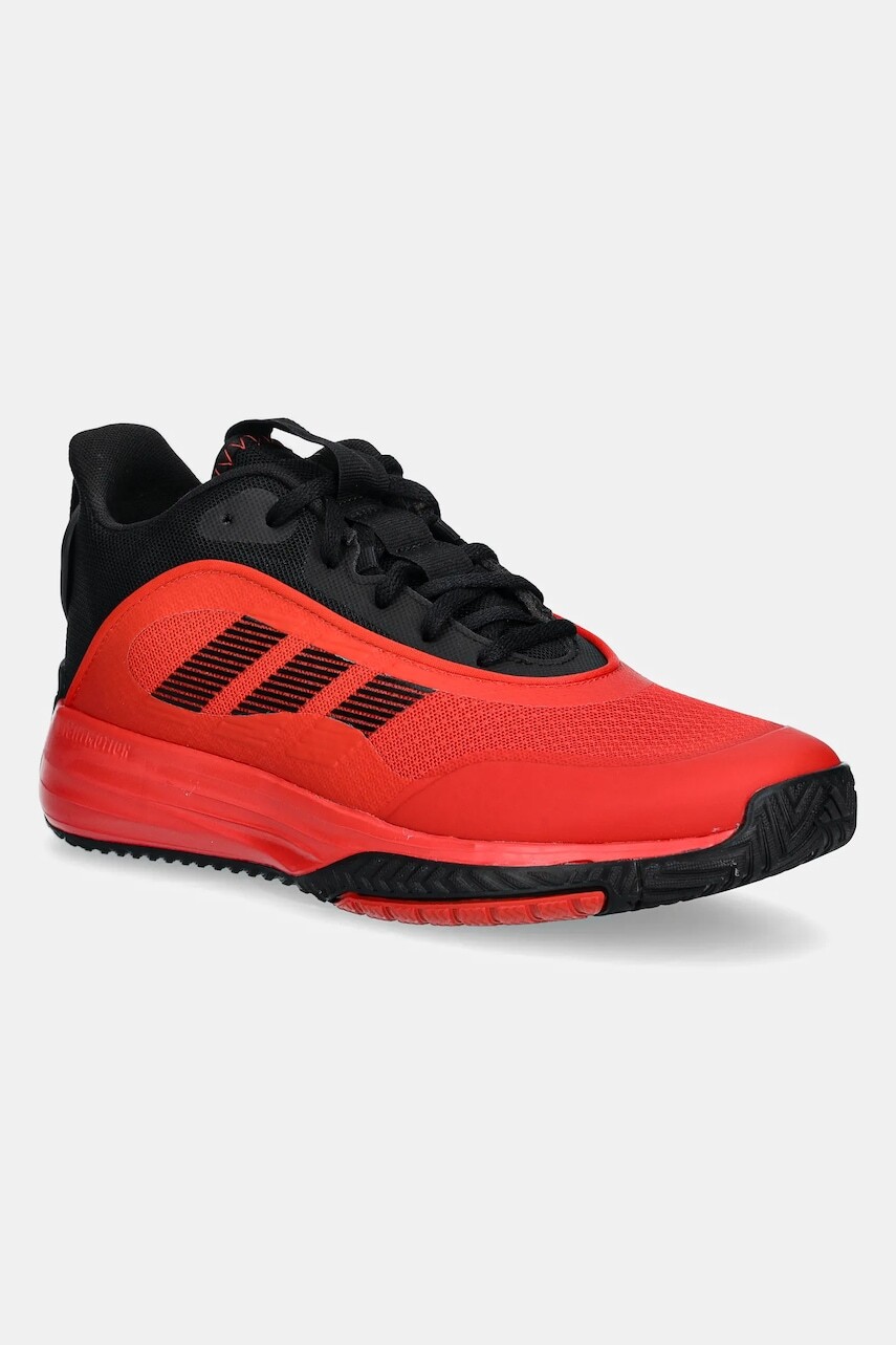 Basketbalové topánky adidas Performance OwnTheGame 3.0 červená farba, IG9249