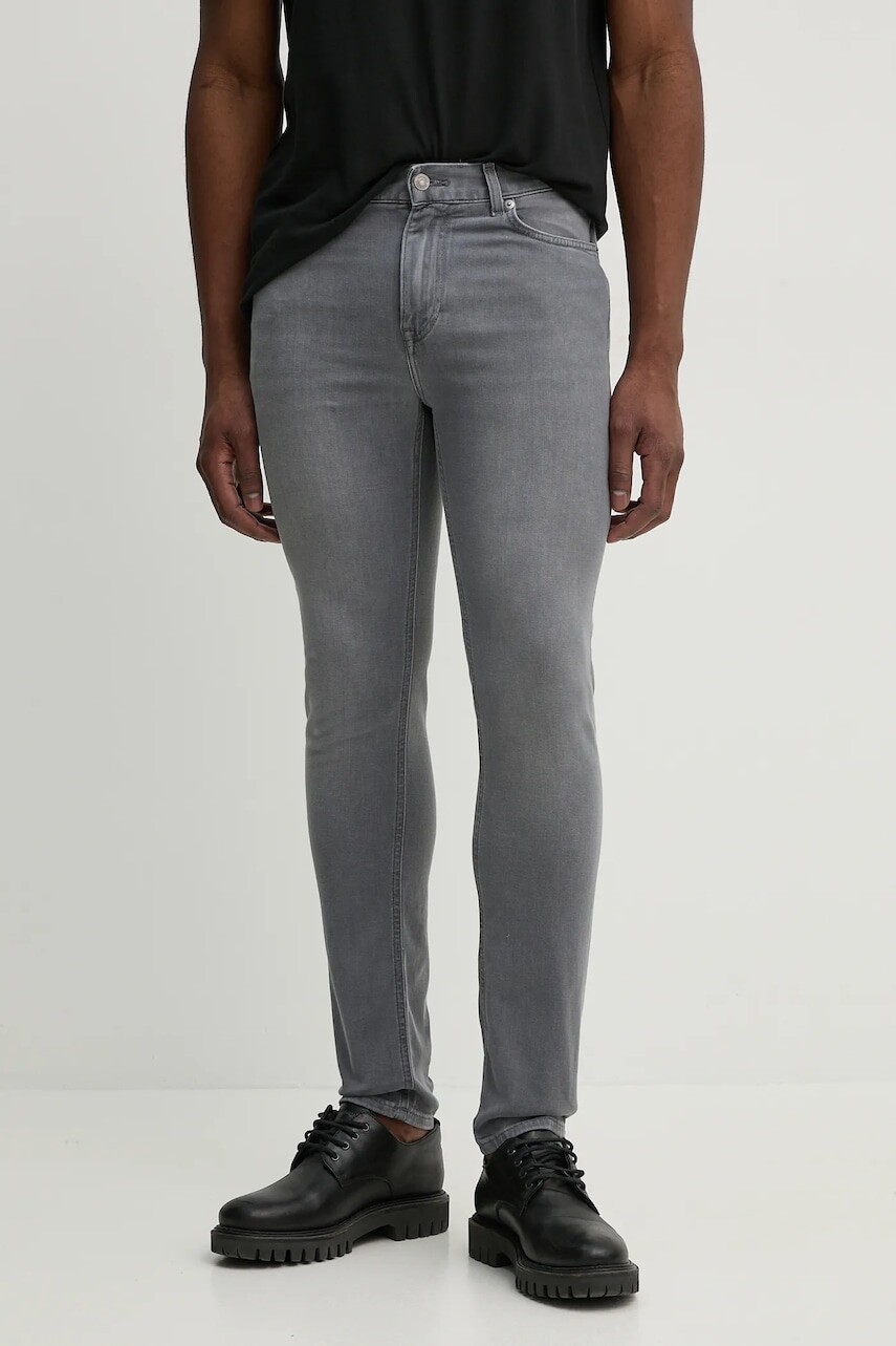 Rifle Tommy Hilfiger pánske, šedá farba, MW0MW38828