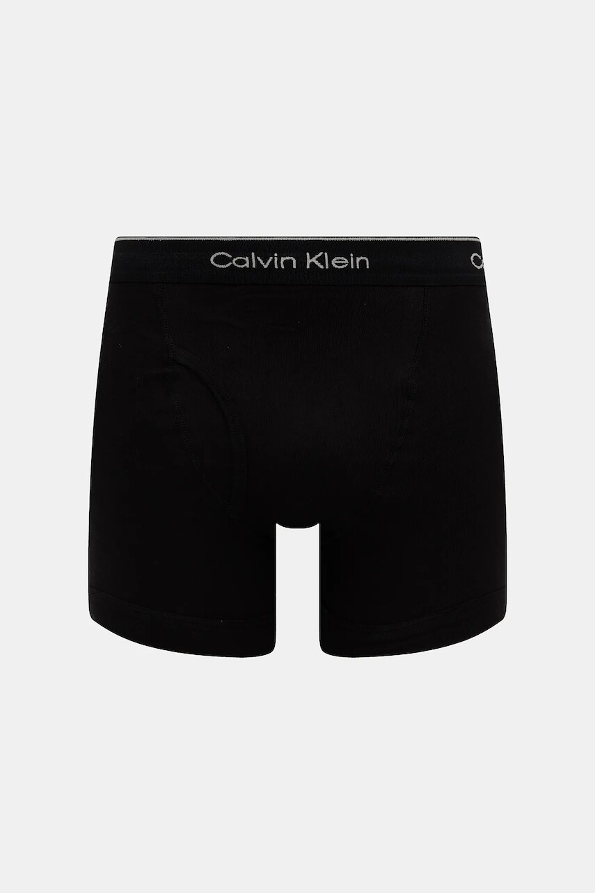 Bavlnené boxerky Calvin Klein Underwear 3-pak zelená farba, 000NB4002A