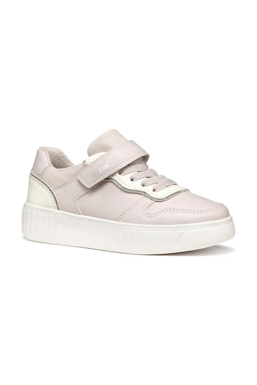 Detské tenisky Geox MIKIROSHI šedá farba, J55DVA.000BC