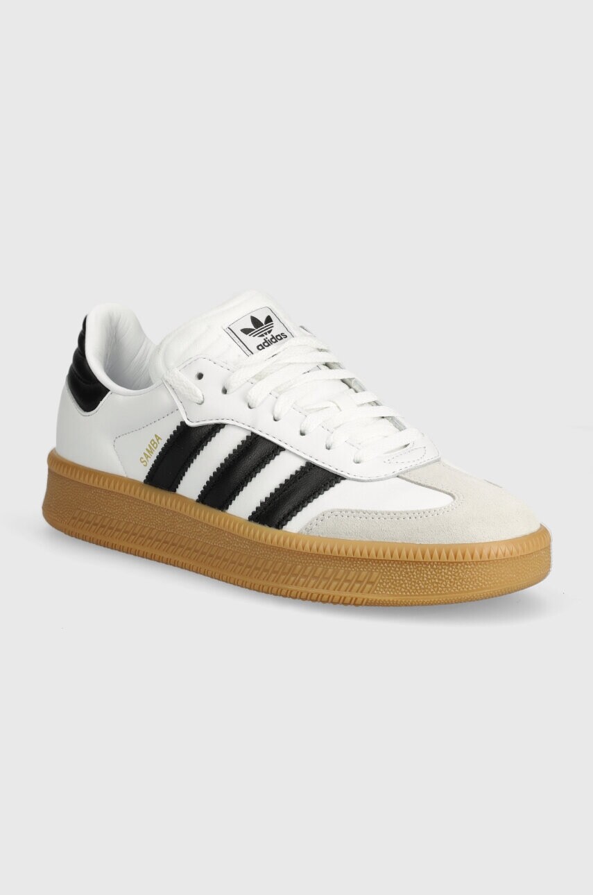 Kožené tenisky adidas Originals Samba XLG biela farba, IE1377