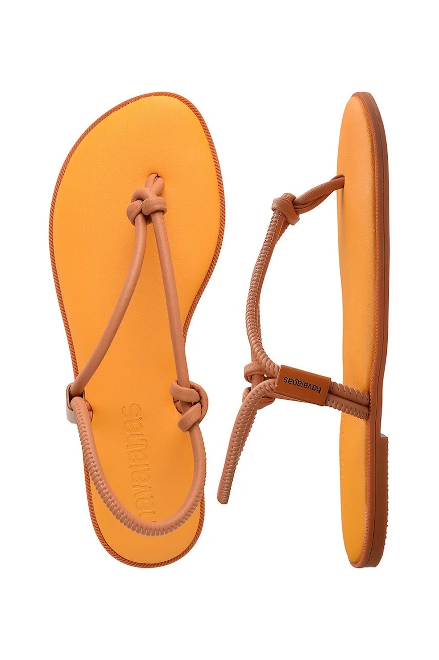 Sandále Havaianas UNA ACAI CERRADO dámske, oranžová farba, 4149616.4919