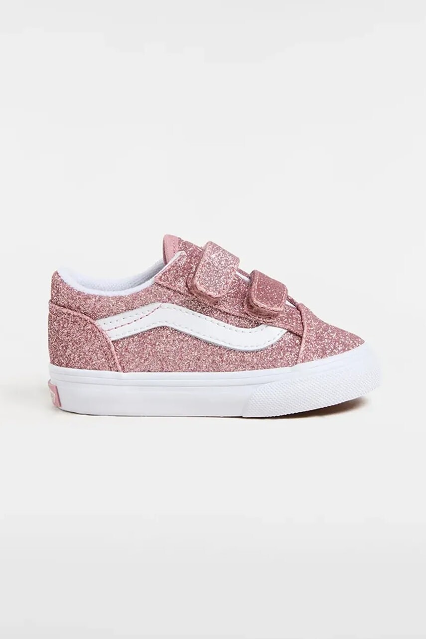 Detské tenisky Vans Old Skool V ružová farba, VN0009RCFSL1