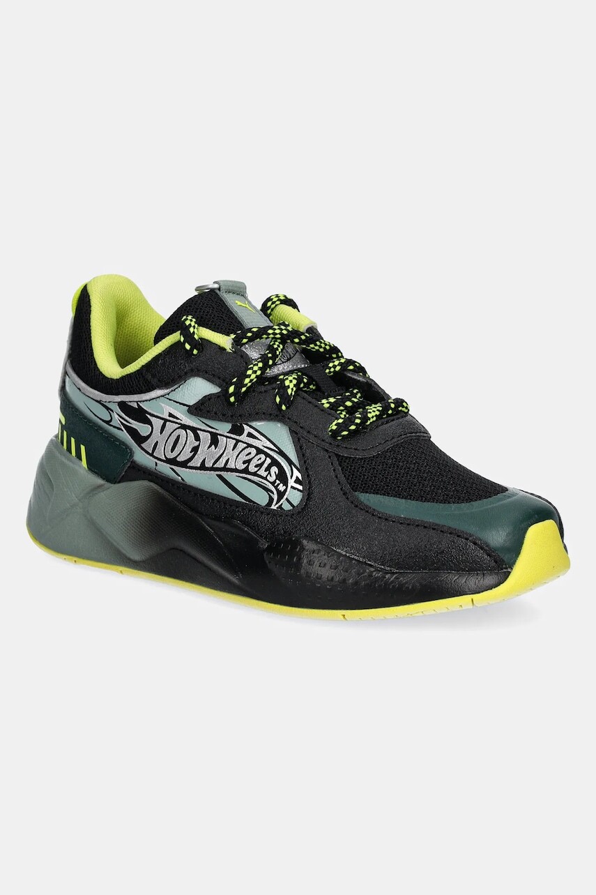 Detské tenisky Puma RS-X Hot Wheels zelená farba, 401400
