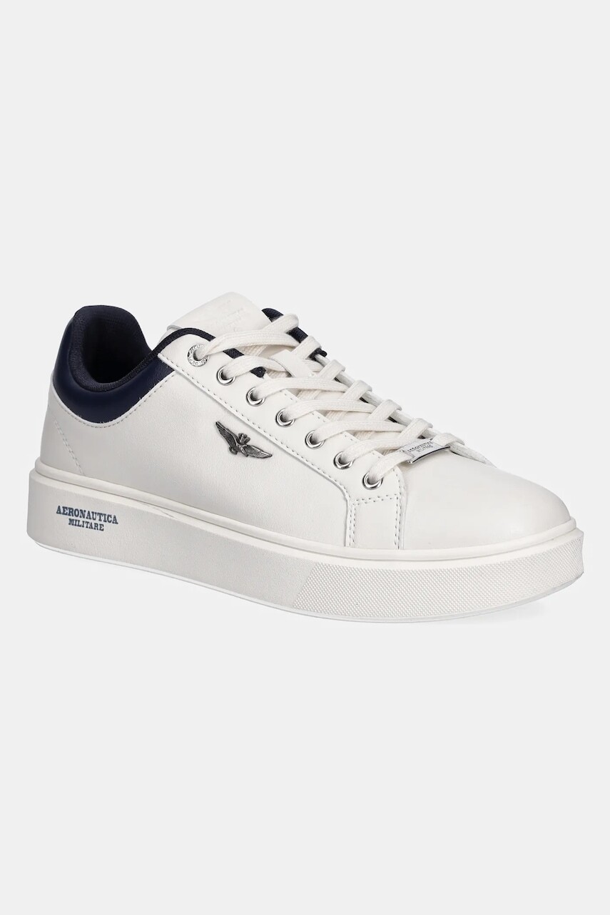 Tenisky Aeronautica Militare SC307CT3591 pánske, biela farba, SC307CT3591