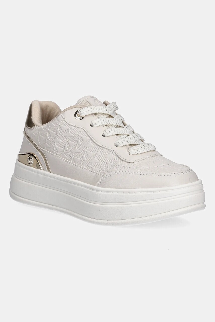 Detské tenisky Michael Kors HAYES béžová farba, MK02384256