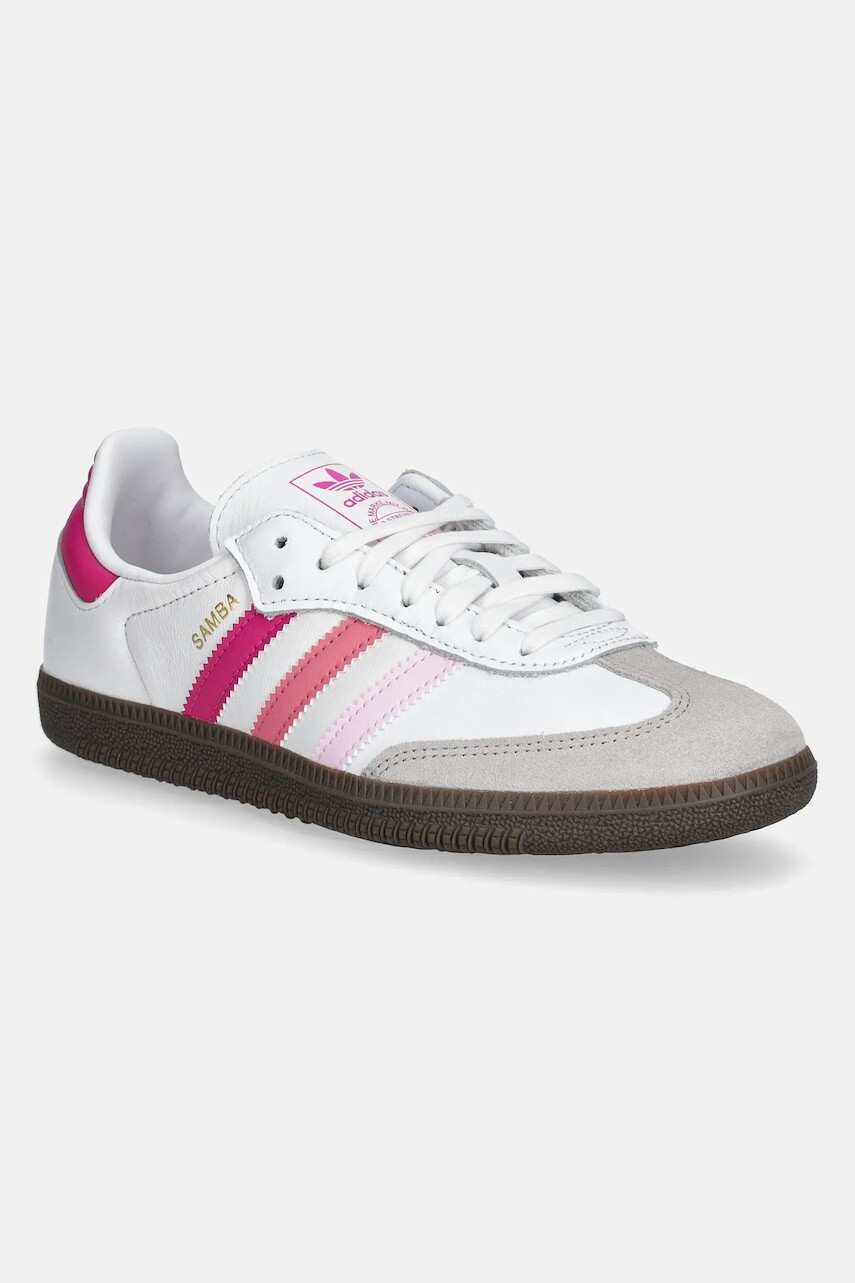 Tenisky adidas Originals SAMBA OG ružová farba, JP5492