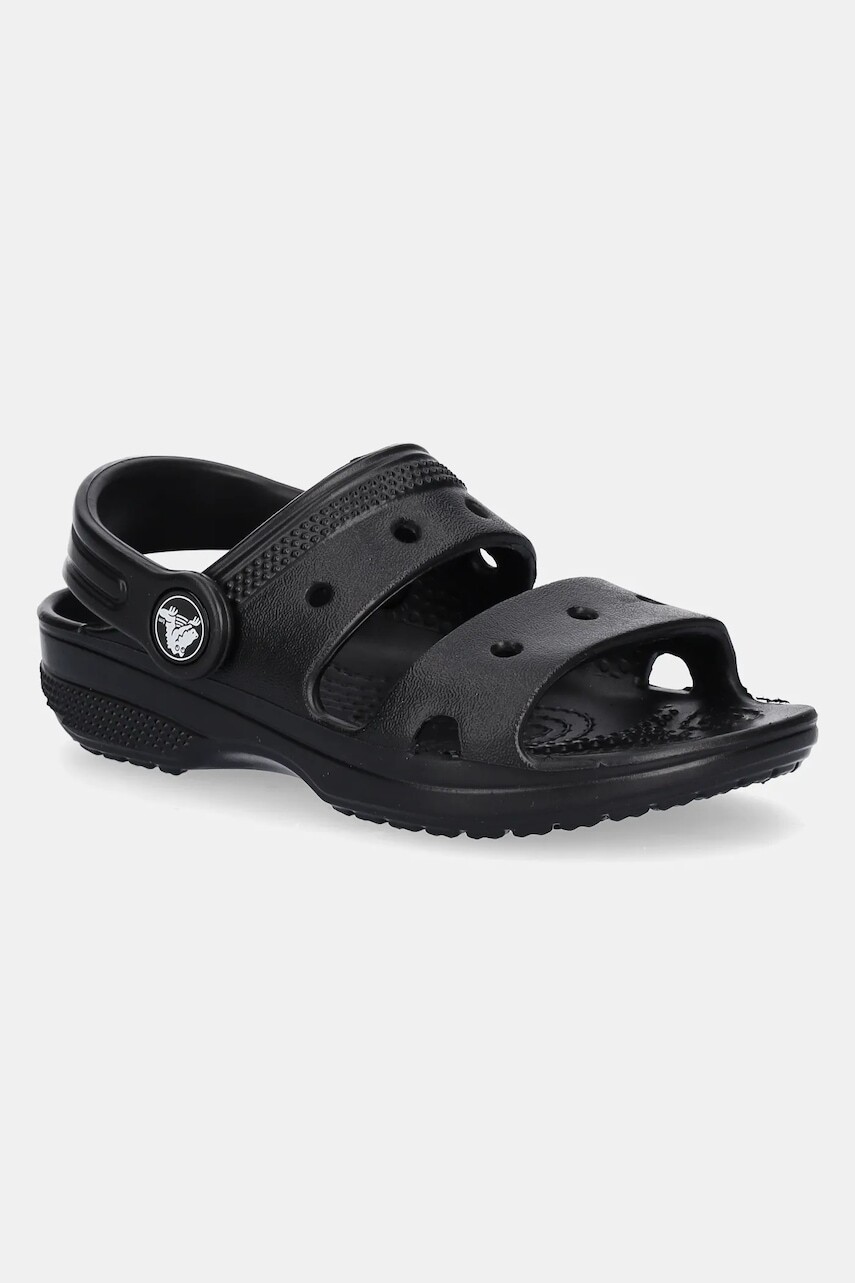 Detské šľapky Crocs CLASSIC KIDS SANDAL čierna farba, 207537