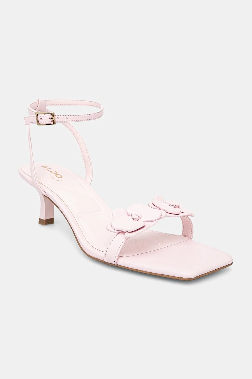 Kožené sandále Aldo DAISYROSE ružová farba, 13964636