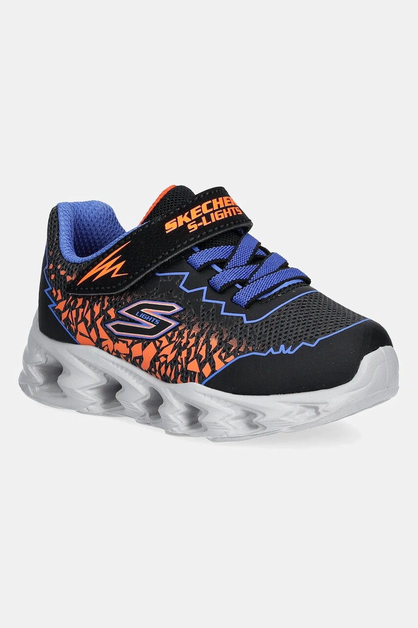 Detské tenisky Skechers VORTEX 2.0 čierna farba, 400603N