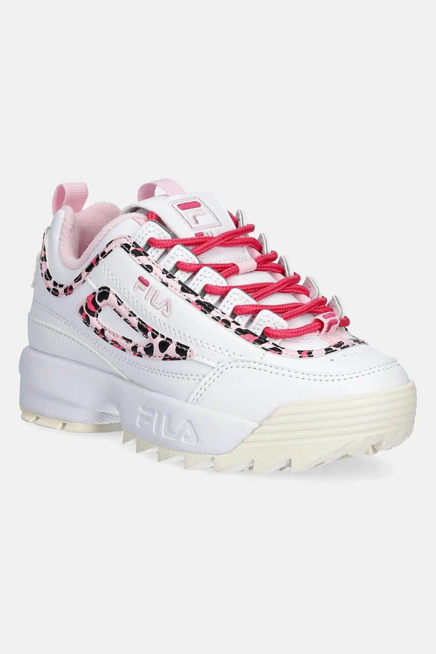 Detské tenisky Fila DISRUPTOR P biela farba, FFK0246