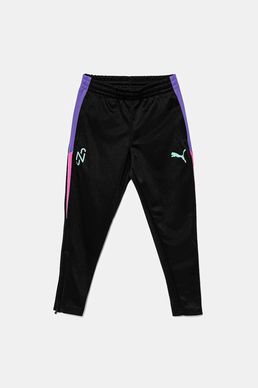Detské nohavice Puma Neymar Creativity Training Pant čierna farba, s nášivkou, 660090