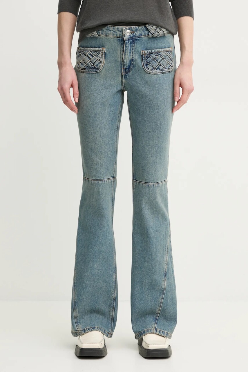 Rifle ZADIG&VOLTAIRE dámske, vysoký pás, WWJE01285