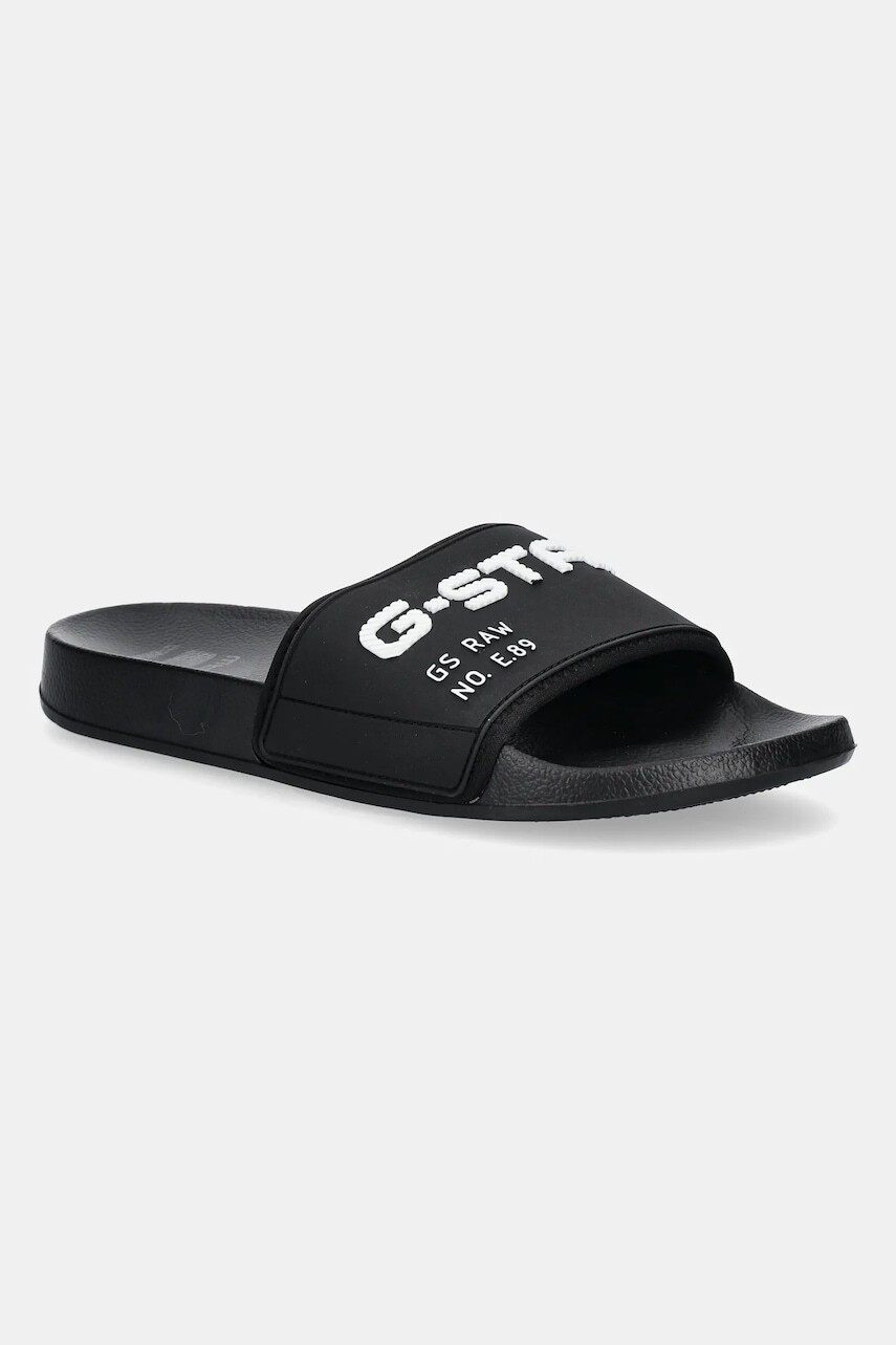 Šľapky G-Star  CART V TPU M pánske, čierna farba, D24807.964