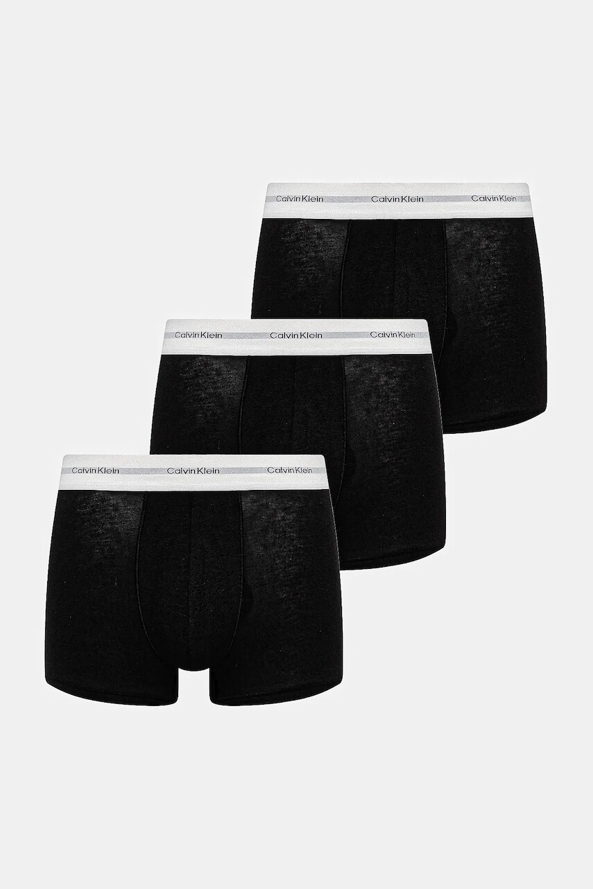 Boxerky Calvin Klein Underwear 3-pak pánske, čierna farba, LV00NB4263
