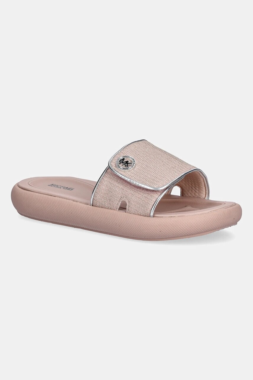 Šľapky Michael Kors RAELYNN DARBY oranžová farba, MK01951668