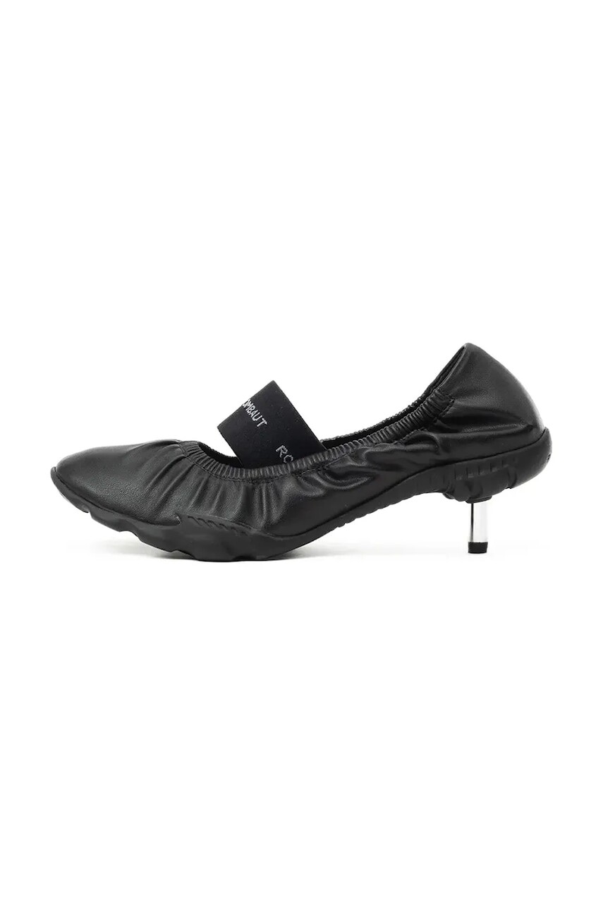 Baleríny Rombaut REI HEEL čierna farba, S25-H-003