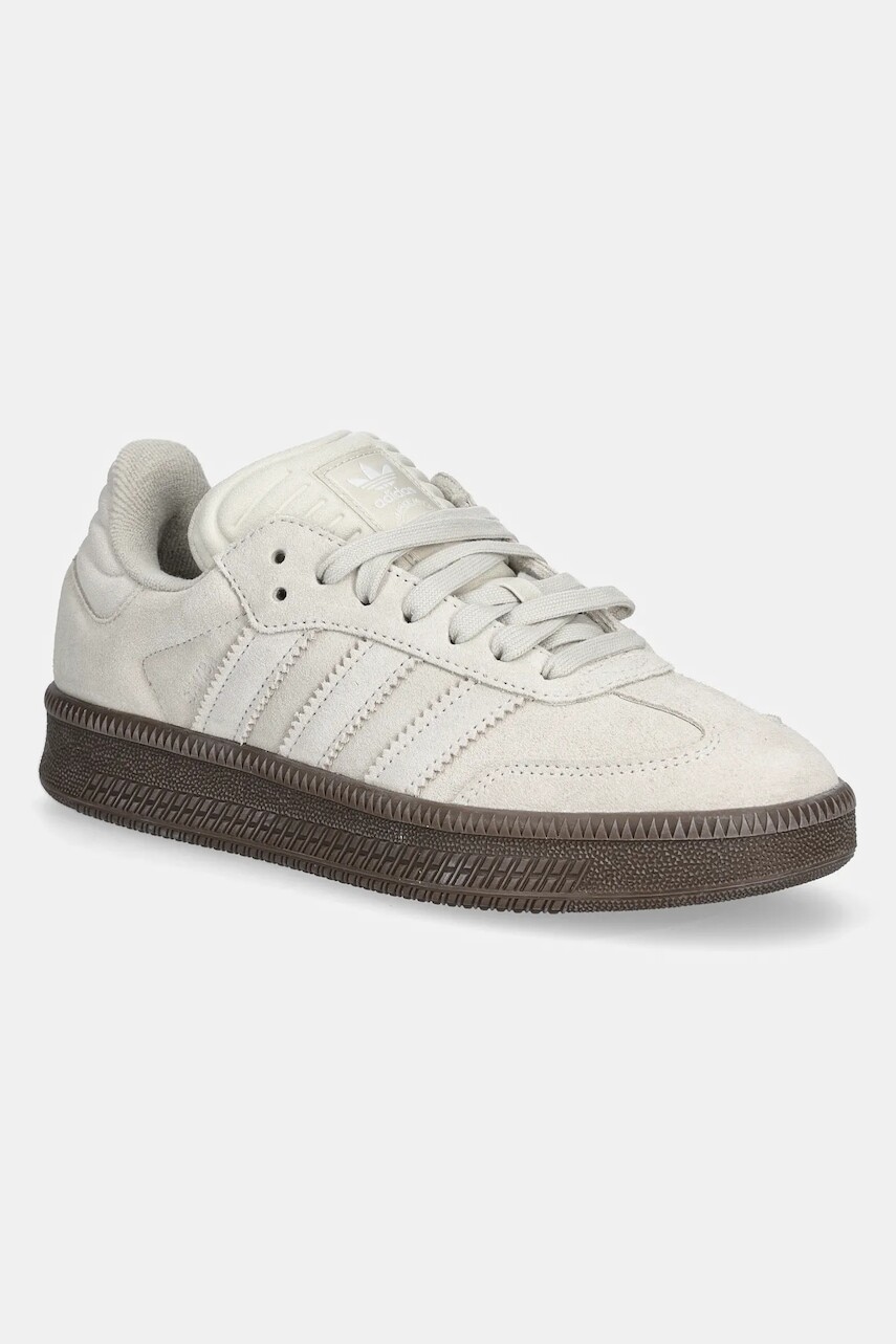 Semišové tenisky adidas Originals Samba XLG béžová farba, JI3186