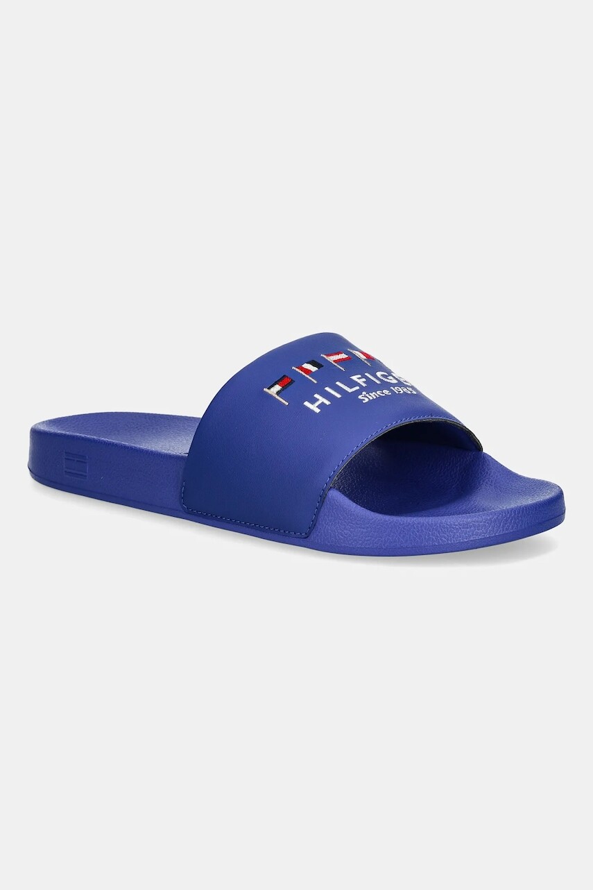 Šľapky Tommy Hilfiger HILFIGER FLAGS POOL SLIDE pánske, FM0FM05431